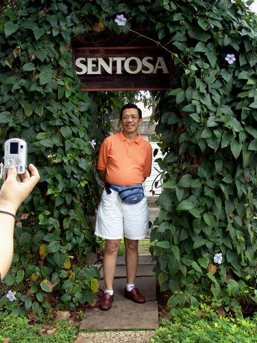 Brother Eliseo Soriano in Singapore’s World Famous “Sentosa