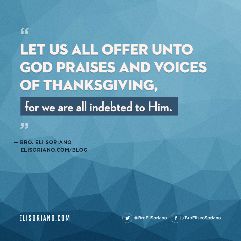 Offering Praise and Thanksgiving