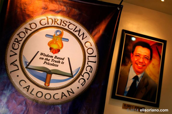 The La Verdad Christian School and College is a brainchild of Bro. Eli Soriano as a way to help deserving youths to finish their schooling and and in time, reach their goals in life (File photo: Dominic Meily, Photoville International)